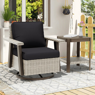 Creal Comfortable Patio Furniture Chair And Table Set