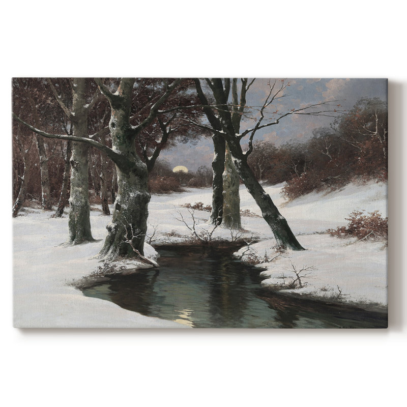 Paysages rétro-CCxxvi -Galerie enveloppée Cavas, 8 x 12