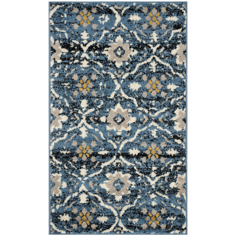 Holzer Floral Hand Woven Area Rug