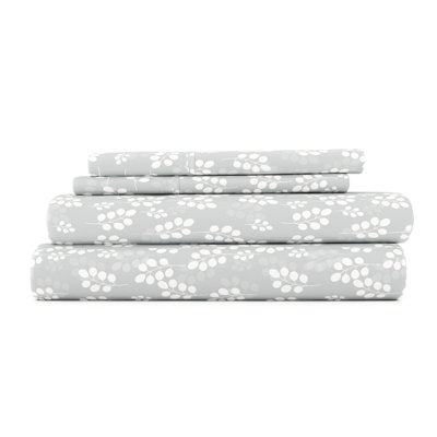 Becky Cameron™ Microfiber Floral Sheet Set