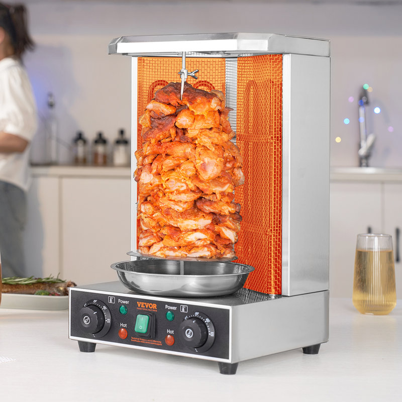 VEVOR 11.6'' Electric Grill with Lid
