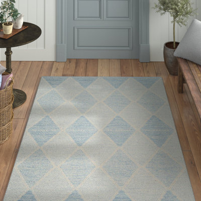Bester Hand Woven Cotton Geometric Rug