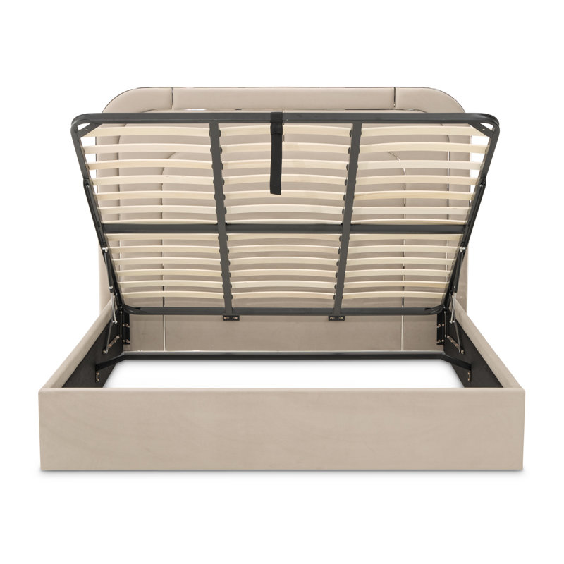 Orchid Velvet Bed, Queen