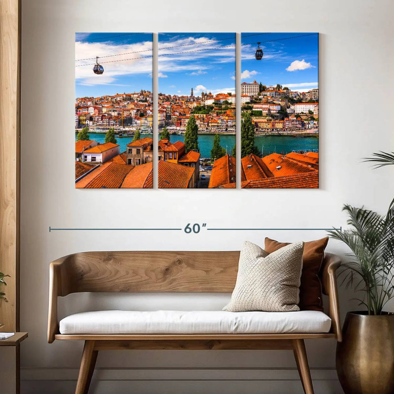 Rorry Porto Old Town, 32" H x 50" W