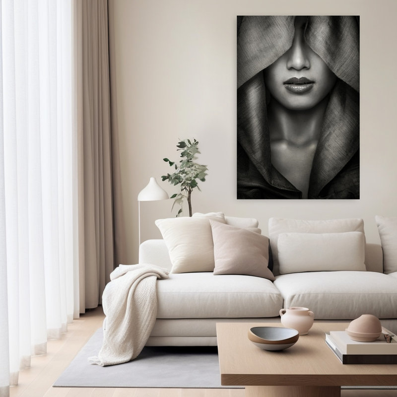 Art contemporain Portrait contemporain, H 60 po x l 40 po