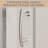 Pivot Semi-Frameless Shower Door With 1/4" Tempered Glass-109000352-126047584