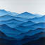 « dark calme ocean vagues », reproduction de peinture à l’huile sur toile tendue-27974901