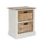 Banbury 38cm W Solid Wood Bedside Table