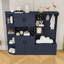 Armoire d'entrée avec tablettes et 4 crochets-309155759