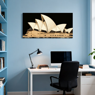 Paysage et nature, Opéra de Sydney, dessin artistique