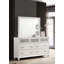 Dasher 7-drawer Dresser with Mirror White-2109044151