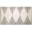 Joanne Diamond Stripes Geometric Cream Area Rug-712614856