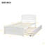 Lit plateforme simple avec lit gigogne