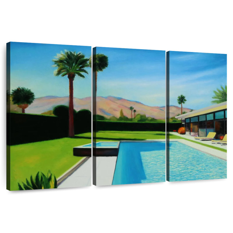 Lilie Palm Springs lundi, H 48 po x l 74 po