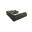 Canapé modulaire à large accoudoirs en cuir assorti-1254719310