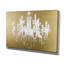 « golden champagne diamond lustre », impression sur toile tendue-6481291