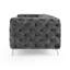 Ghaleb 237Cm Velvet Square Arms Sofa-631652528-631652534