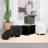 Faux Sheepskin Upholstered Round Storage Ottoman-547790405