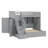 Space-Saving Bunk Bed Including Storage Staircase, Wardrobe and USB Ports for Convenience-70774307