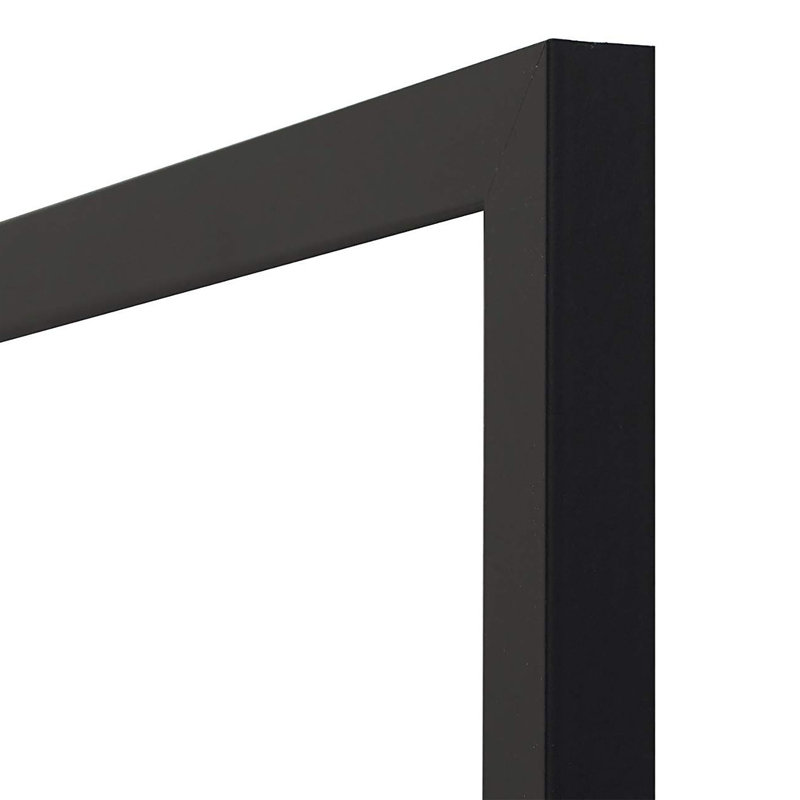 Oquinn Black Wood Diploma Picture Frame, Black/Gold
