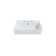 Cheviot Products 17.38'' Glazed White Fireclay Rectangular Bathroom Sink with Overflow