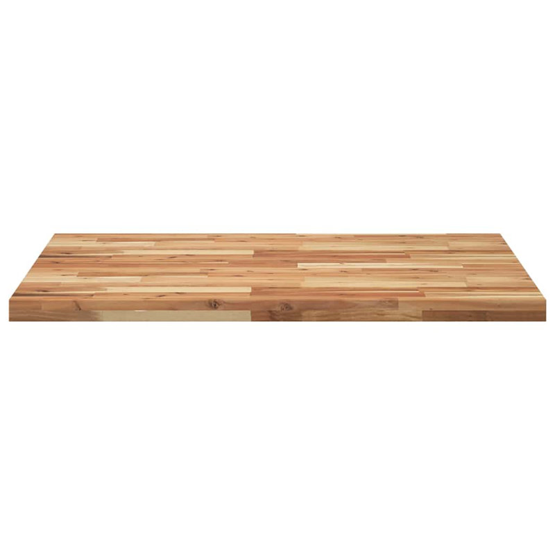 Solid Wood Table Top, 2cm H x 80cm W x 70cm D, Oil