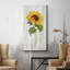 Tournesol en automne I - peinture sur toile tendue-1215616832