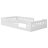 Wood Platform Bed With Guardrail-1764355386