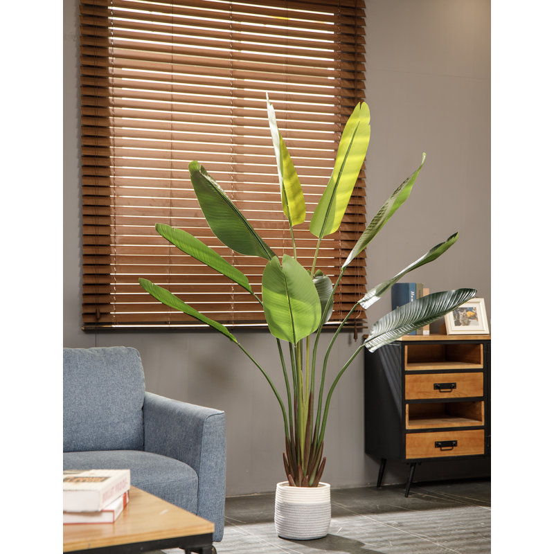 Plante de bananier artificielle 69 po Chan en pot
