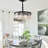 Stalnaker 6 - Light Dimmable Drum Chandelier-1857673798