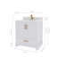 Ensemble de meuble-lavabo simple 30 po avec plateau en quartz Maya-101808774-101808775