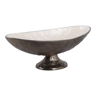 Bol ovale moderne avec base piédestal Modern