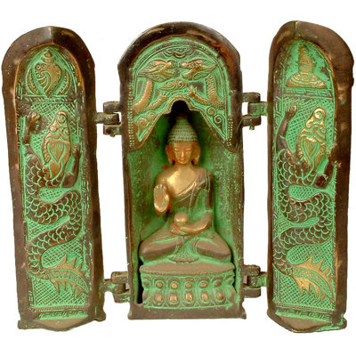 Bouddha tibétain bouddha pliant