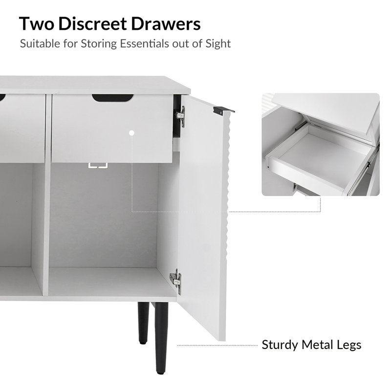 Arkayla 63'' Sideboard, White