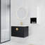 Armoire de salle de bain avec lavabo en céramique et boîte latérale - meuble-lavabo moderne en contreplaqué avec tiroir 28 po-2133360275
