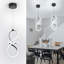 Luminaire suspendu moderne à spirale DEL-1063099137