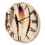 Horloge murale Exotic Vibrant Feathers-63903888