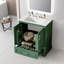 Meuble-lavabo autoportant 30 po avec lavabo, panneau de fibres à densité moyenne et structure en bois massif-87727917