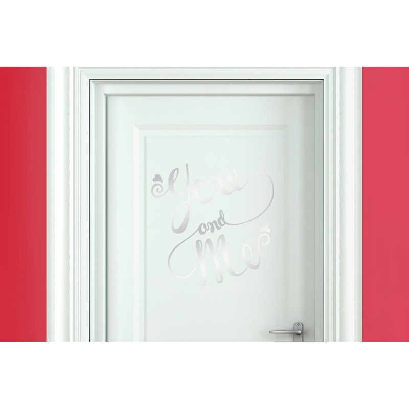 Wall Decal, Shiny Silver