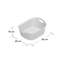 JVL Plastic Decorative Basket-28724471