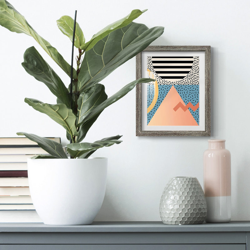 Modern Memphis I -Framed Print