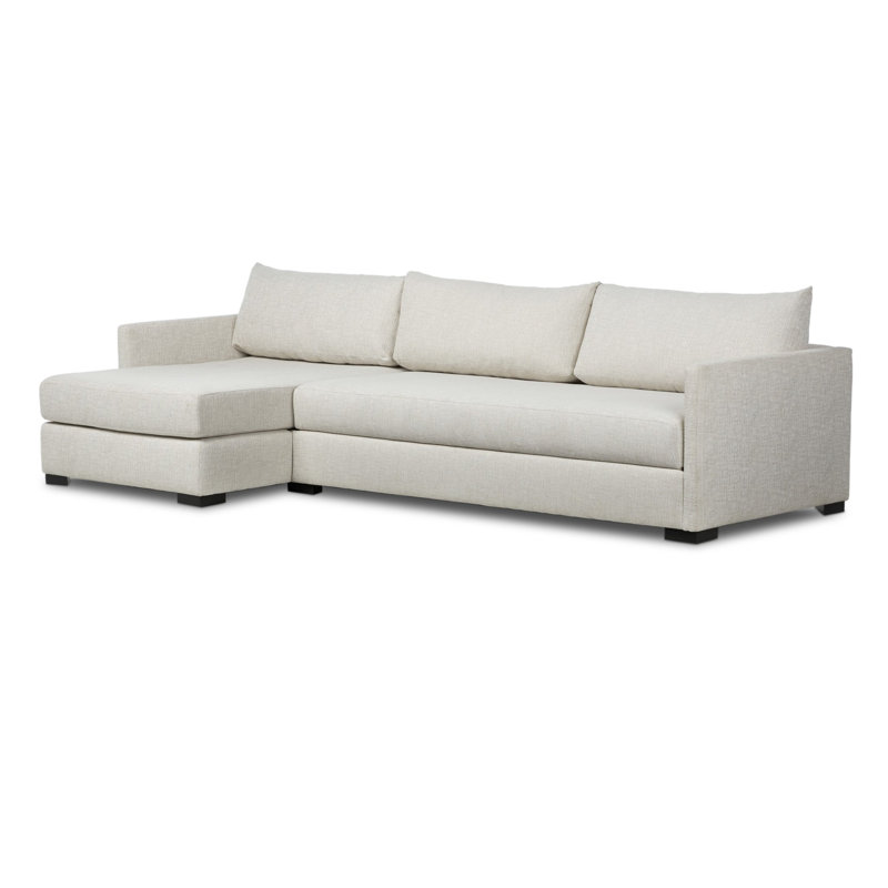 Wickham Chaise Sectional, 35" H x 126.5" W x 61" D, Left Arm Facing