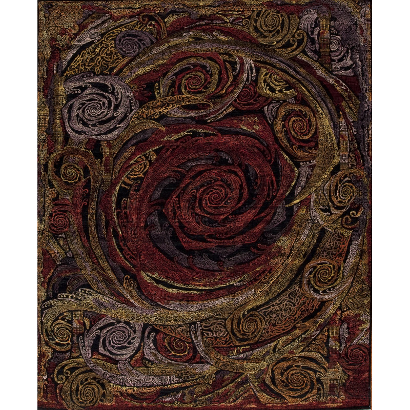 Art Tec Hand Knotted Wool Area Rug