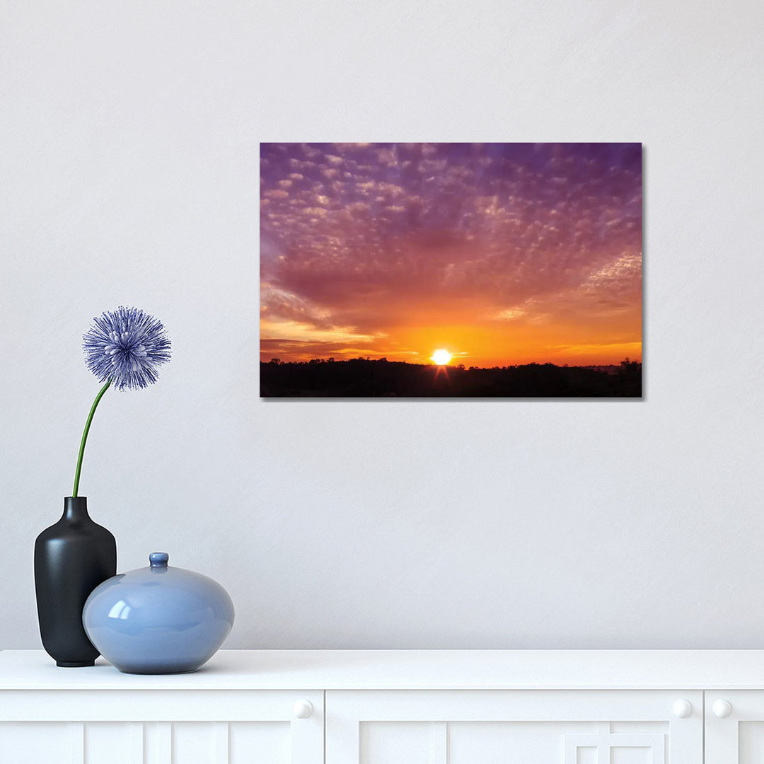 Sunset by Glauco Meneghelli - Wrapped Canvas Print