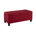 Bright Red Microfiber/Microsuede