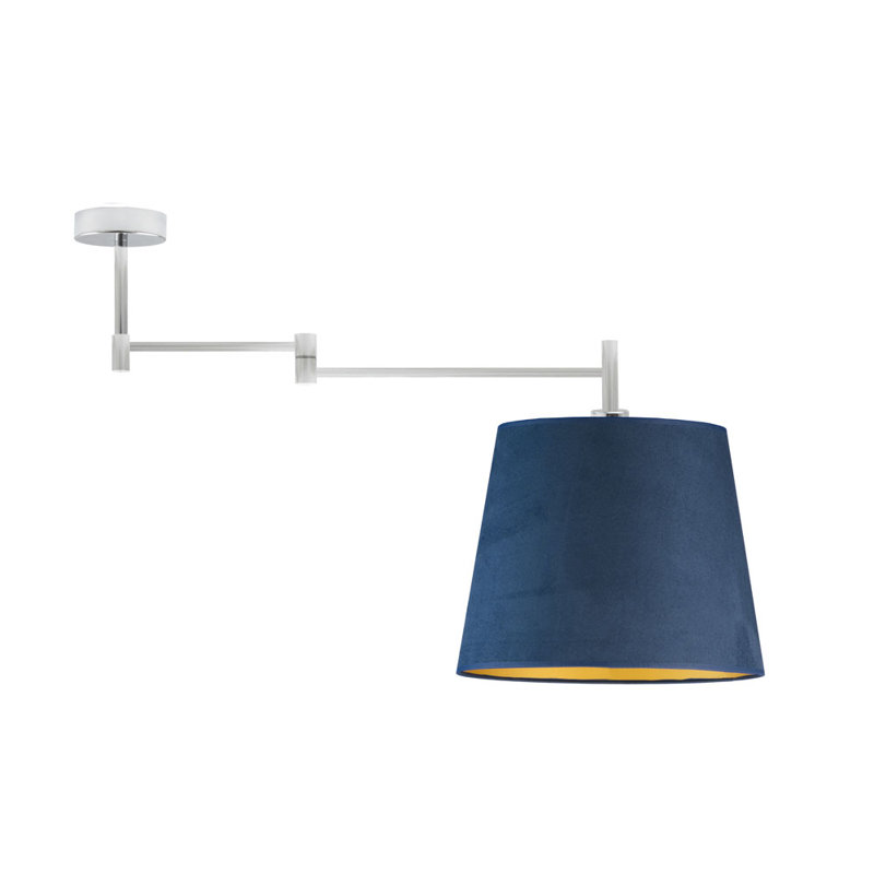 Dunkerton Semi Flush Mount, Navy