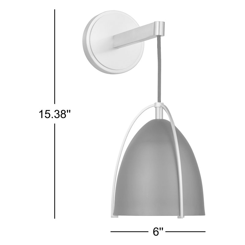 Norman 1 - Light Bath Sconce, Chrome, No, Steel Midnight Black 