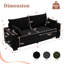 Canapé en velours côtelé de 78 po pour le salon, canapé rembourré moderne avec port USB, porte-gobelets et poche latérale-909847915