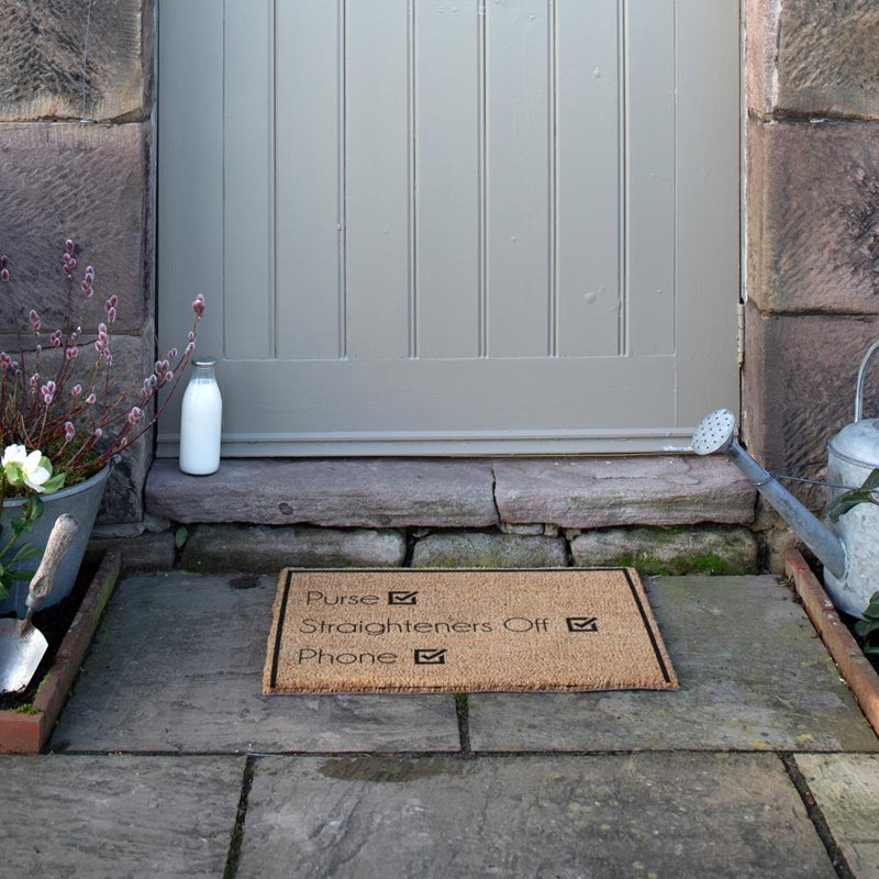 Non-Slip Outdoor Doormat