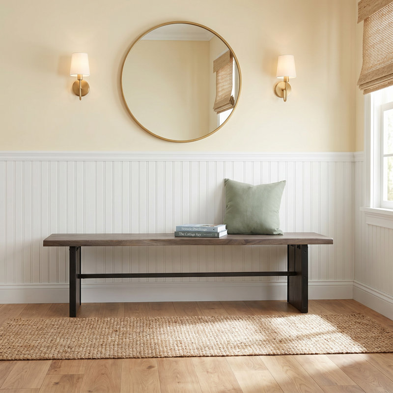 Mayweather Solid Wood Bench